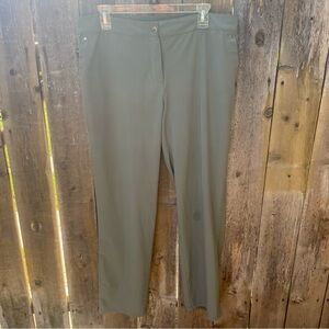 Chico’s Zynergy Pants With Ruched Adjustable Tie Pant Legs Sz. 2 (Large-12)